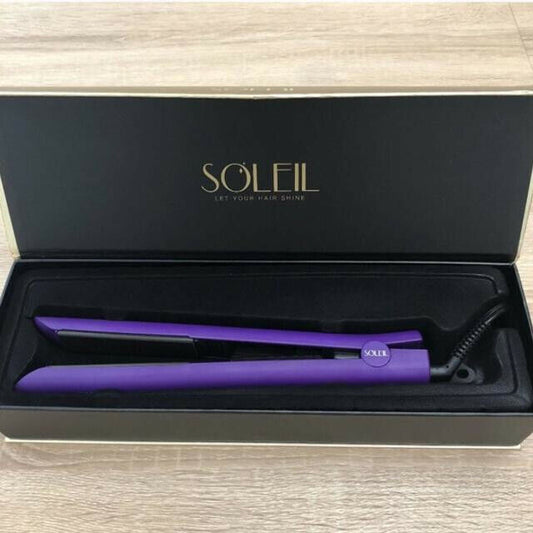 Soleil 2.0 Flat Iron purple Ceramic Magnetized Plates - LaCosmetical