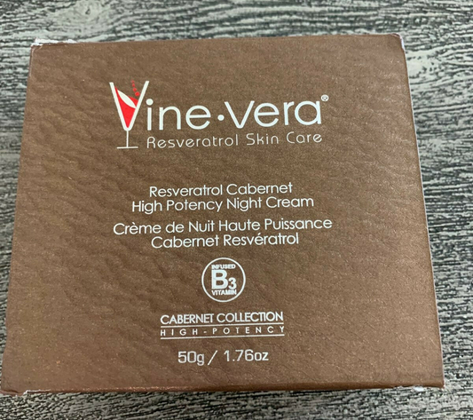 Vine Vera Resveratrol Skin Care Cabernet High Potency night cream 50g / 1.76 oz - LaCosmetical