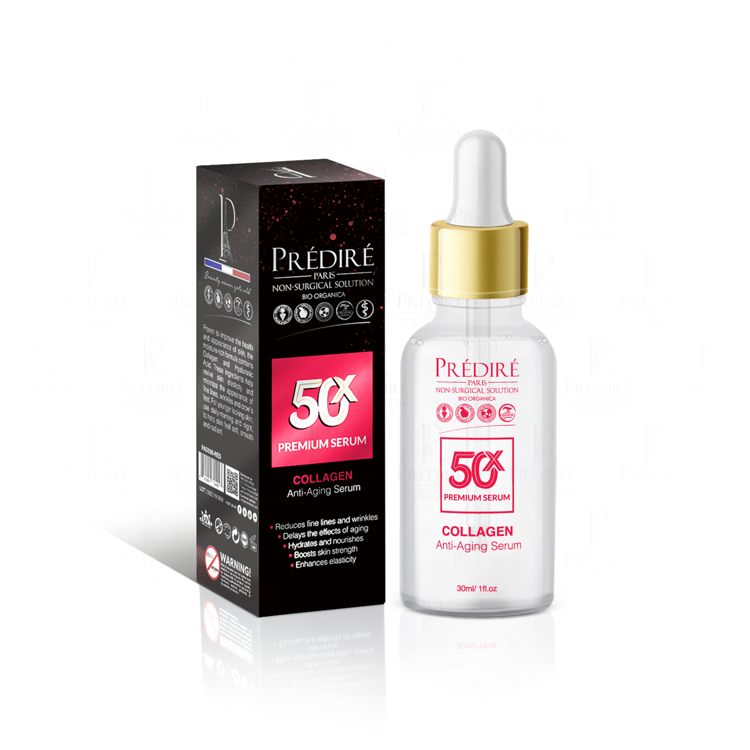 Predire Paris 50X Premium Collagen Anti-Aging Serum - LaCosmetical