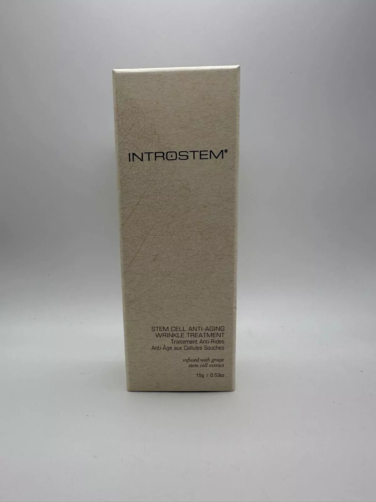 INTROSTEM Stem Cell Anti-Aging Wrinkle Treatment Syringe 0.53 oz / 15 g NEW