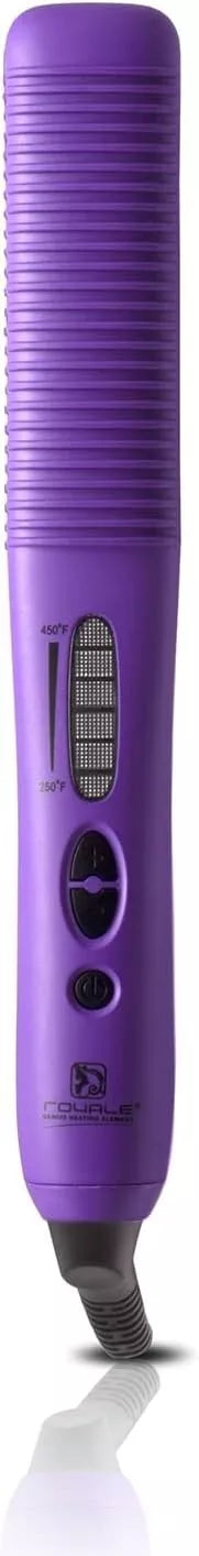 Royale Luxury Multi-Purpose Ceramic Hair Brush  PURPLE NEW