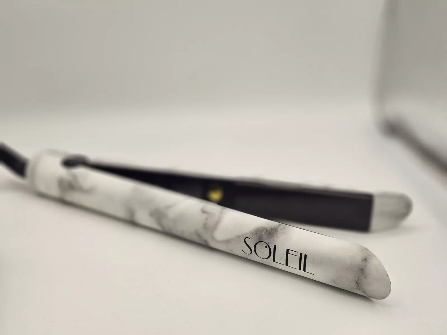 Soleil Flat Iron Ceramic plates Limited Edition Marble- NEW