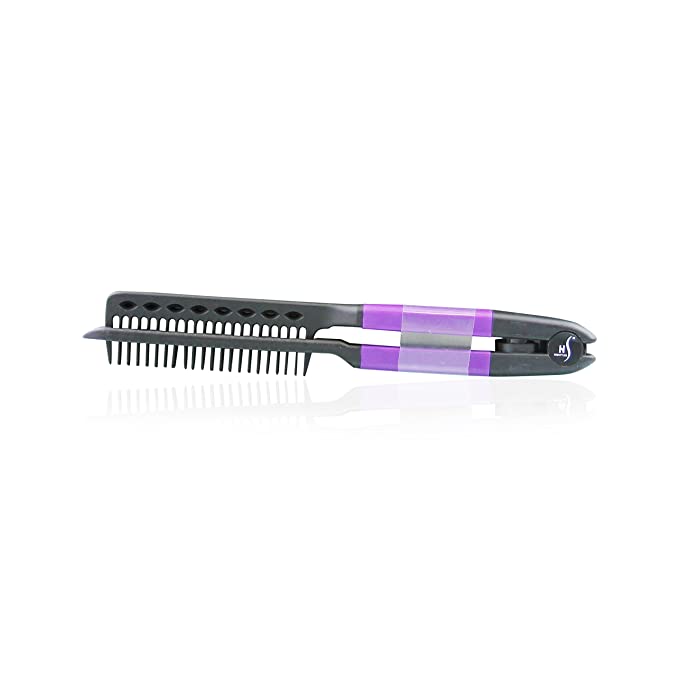 Straightening Comb For Hair - Purple - LaCosmetical