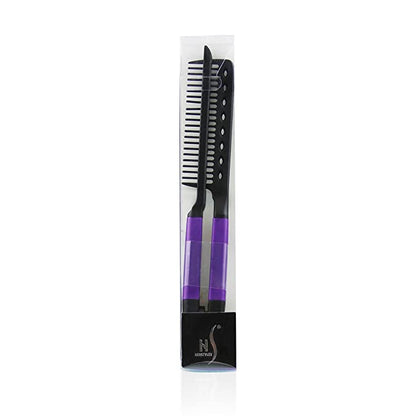 Straightening Comb For Hair - Purple - LaCosmetical